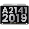 Complete LCD Display Assembly Compatible For MacBook Pro 16" (A2141 / Mid 2019) (Used OEM Pull: Grade C) (Space Gray)        
