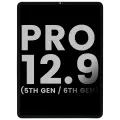 LCD Assembly With Digitizer Compatible For iPad Pro 12.9" 5th Gen (2021) / Pro 12.9" 6th Gen (2022) (OEM Pull: Grade A) (All Colors) 