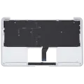 Top Case With Keyboard And Microphone Compatible For MacBook Air 13" (A1466 / Mid 2013 / Early 2014 / Early 2015 / Mid 2017) (UK English) (Used OEM Pull: Grade B/C)
