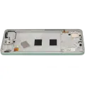 OLED Assembly With Frame Compatible For Xiaomi Redmi Note 13 4G (Aftermarket Plus) (Mint Green)