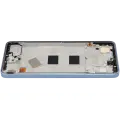 OLED Assembly With Frame Compatible For Xiaomi Redmi Note 13 4G (Aftermarket Plus) (Ice Blue)