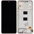 OLED Assembly With Frame Compatible For Xiaomi Redmi Note 13 4G (Aftermarket Plus) (Ocean Sunset)