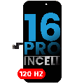 LCD Assembly For iPhone 16 Pro (Aftermarket: AQ7 / Incell) (120HZ)