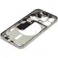 Mid-Frame Housing  W/ Small Parts For iPhone 15 Pro (EU / Global Version) (Used OEM Pull: Grade B) (Natural Titanium)