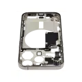 Mid-Frame Housing  W/ Small Parts For iPhone 15 Pro (EU / Global Version) (Used OEM Pull: Grade B) (Natural Titanium)