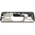 Mid-Frame Housing  W/ Small Parts For iPhone 15 Pro (EU / Global Version) (Used OEM Pull: Grade B) (Natural Titanium)