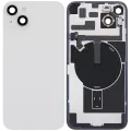 Back Glass w/ MagSafe Magnet & NFC & Flashlight Flex For iPhone 14 Plus (Quality - OEM Pull C) (Starlight)