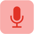 Microphone-and-speakers icon-hover-red