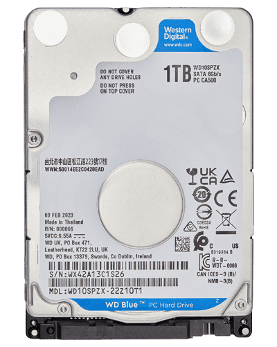 Hard drives and SSD